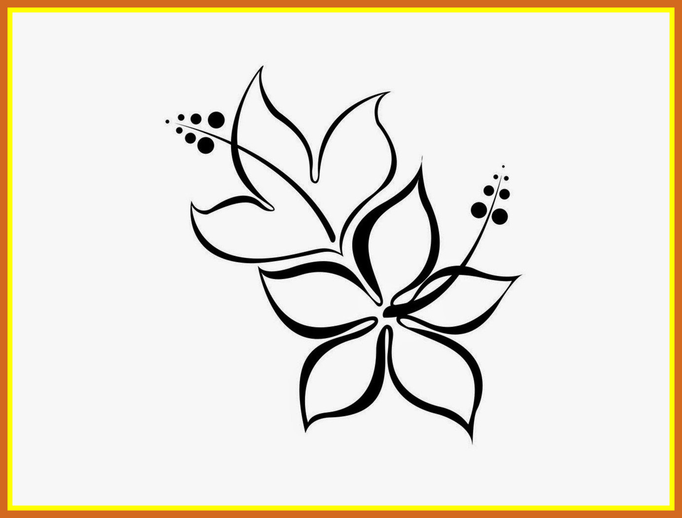 Featured image of post Butterfly Clipart Black And White Simple Flower Design