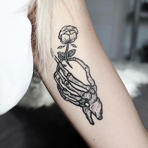 How To Draw A Rose Tattoo On Hand : How to draw a rose tattoo