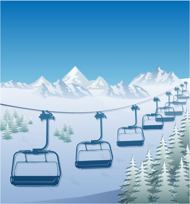 Ski Lift Drawing at GetDrawings Free download