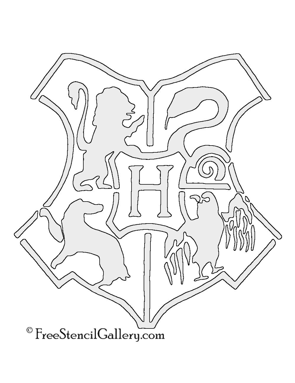 slytherin-crest-drawing-at-getdrawings-free-download