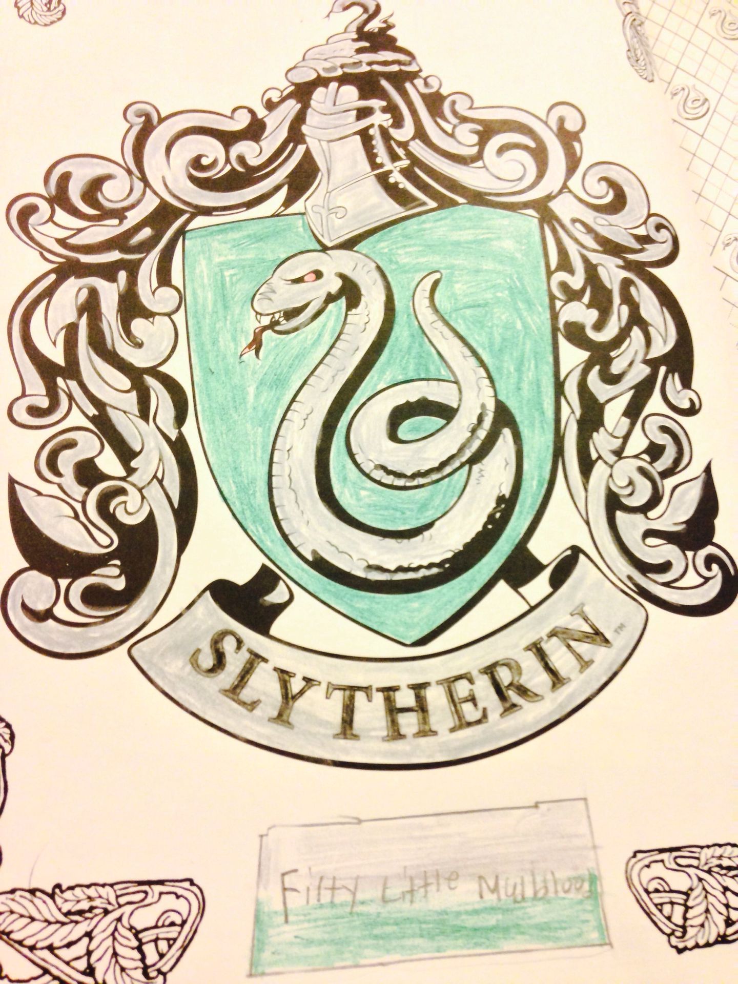 Slytherin Drawing at GetDrawings Free download