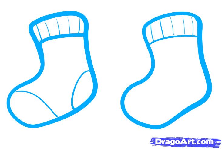 Sock Technical Drawing at GetDrawings | Free download