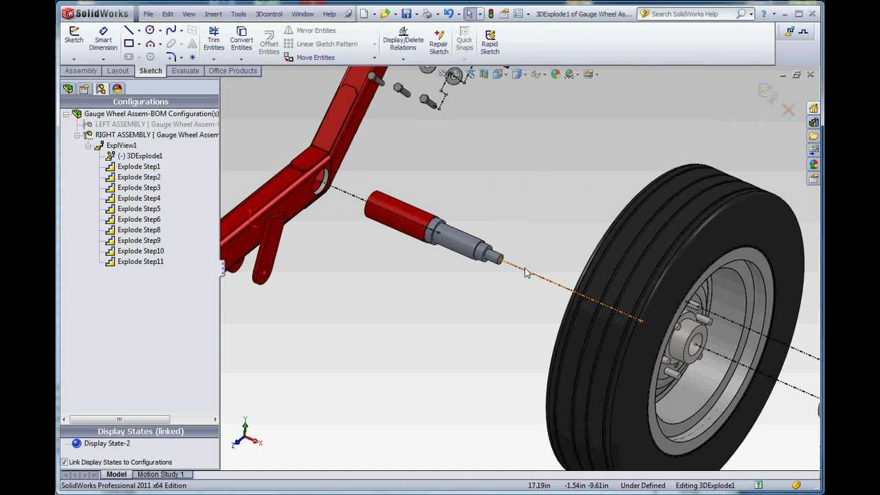 Solidworks Assembly Drawing Exploded View At GetDrawings | Free Download