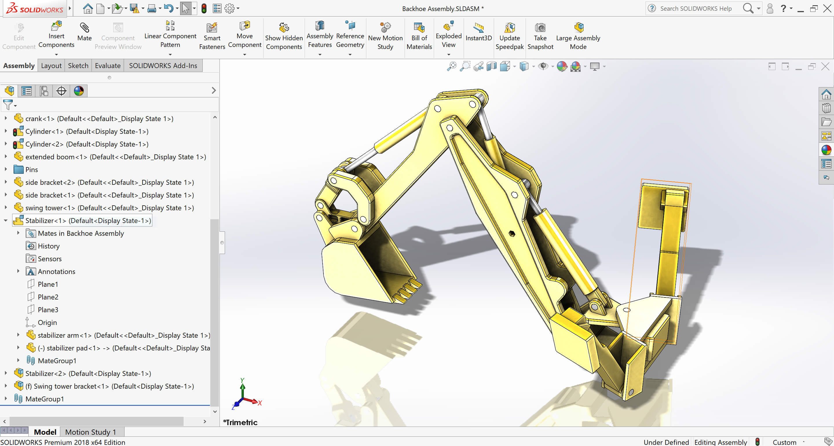 Solidworks Assembly Drawing Exploded View At GetDrawings | Free Download