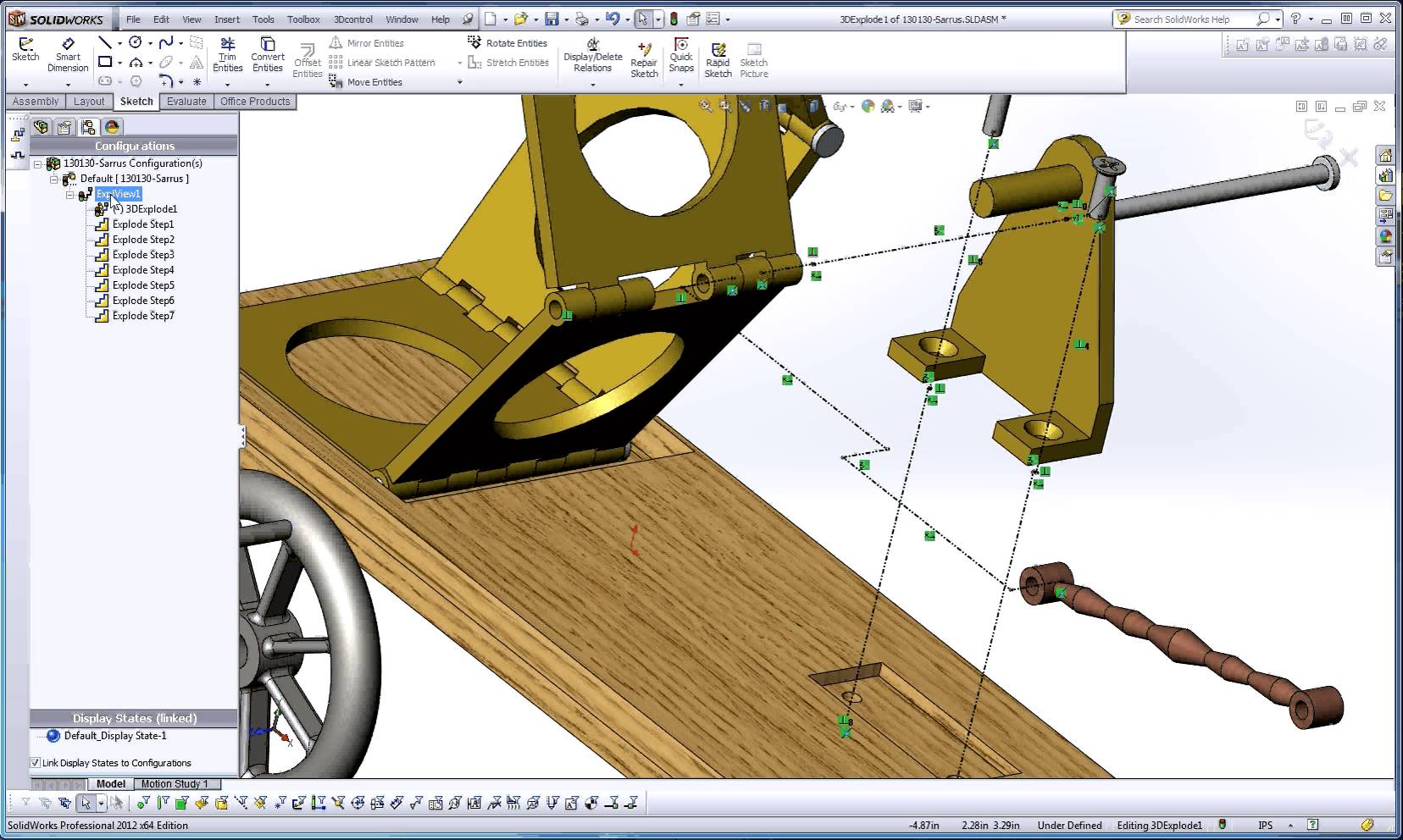 Solidworks Assembly Drawing Exploded View at GetDrawings Free download