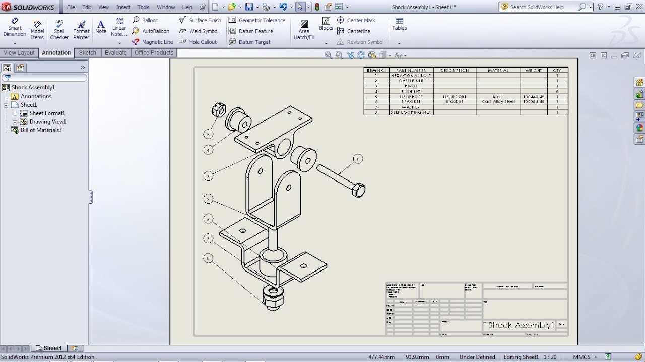 Creative Make An Individual Sketch Show In Solidworks Drawing 