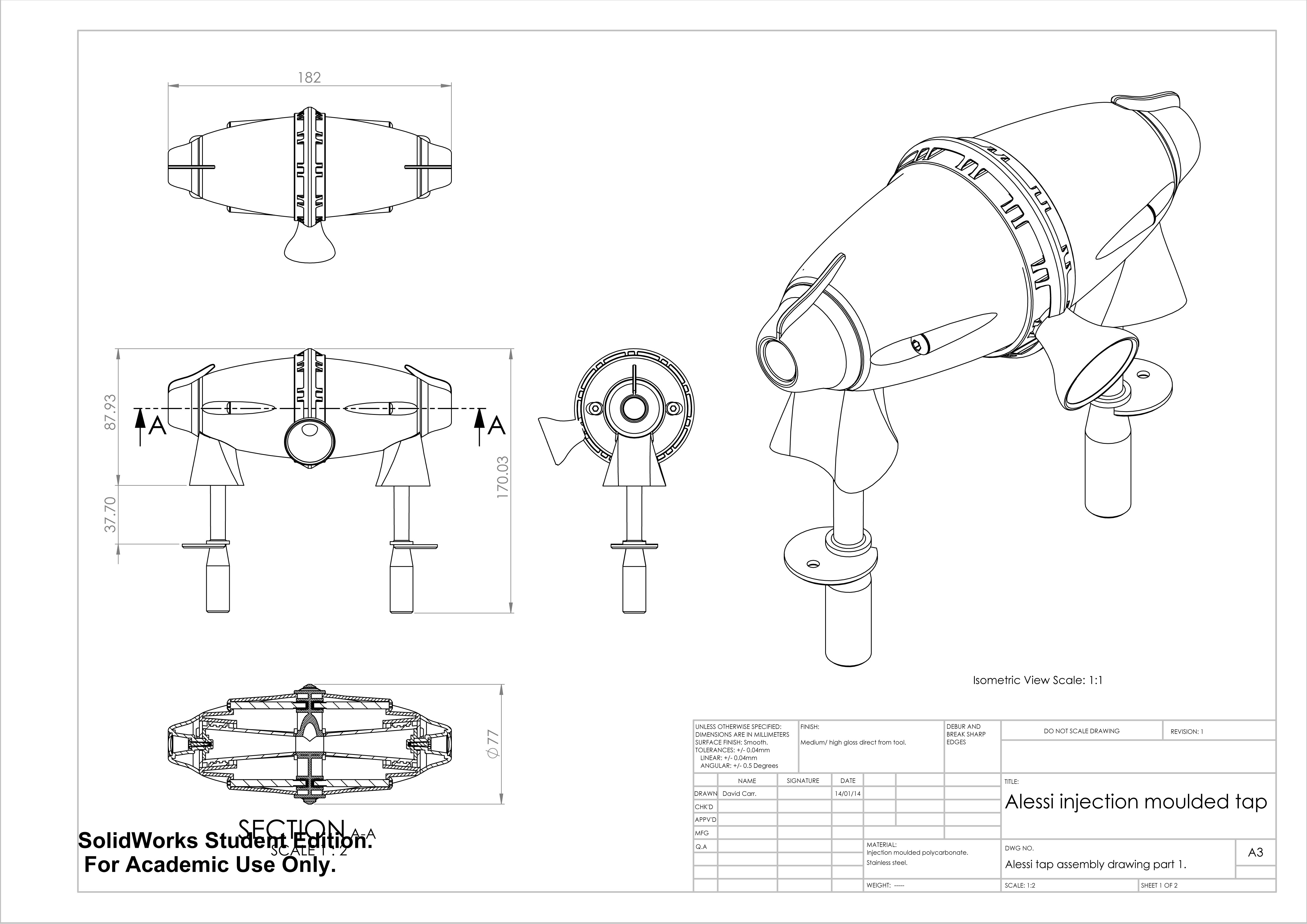 Solidworks Assembly Drawing Exploded View at GetDrawings | Free download