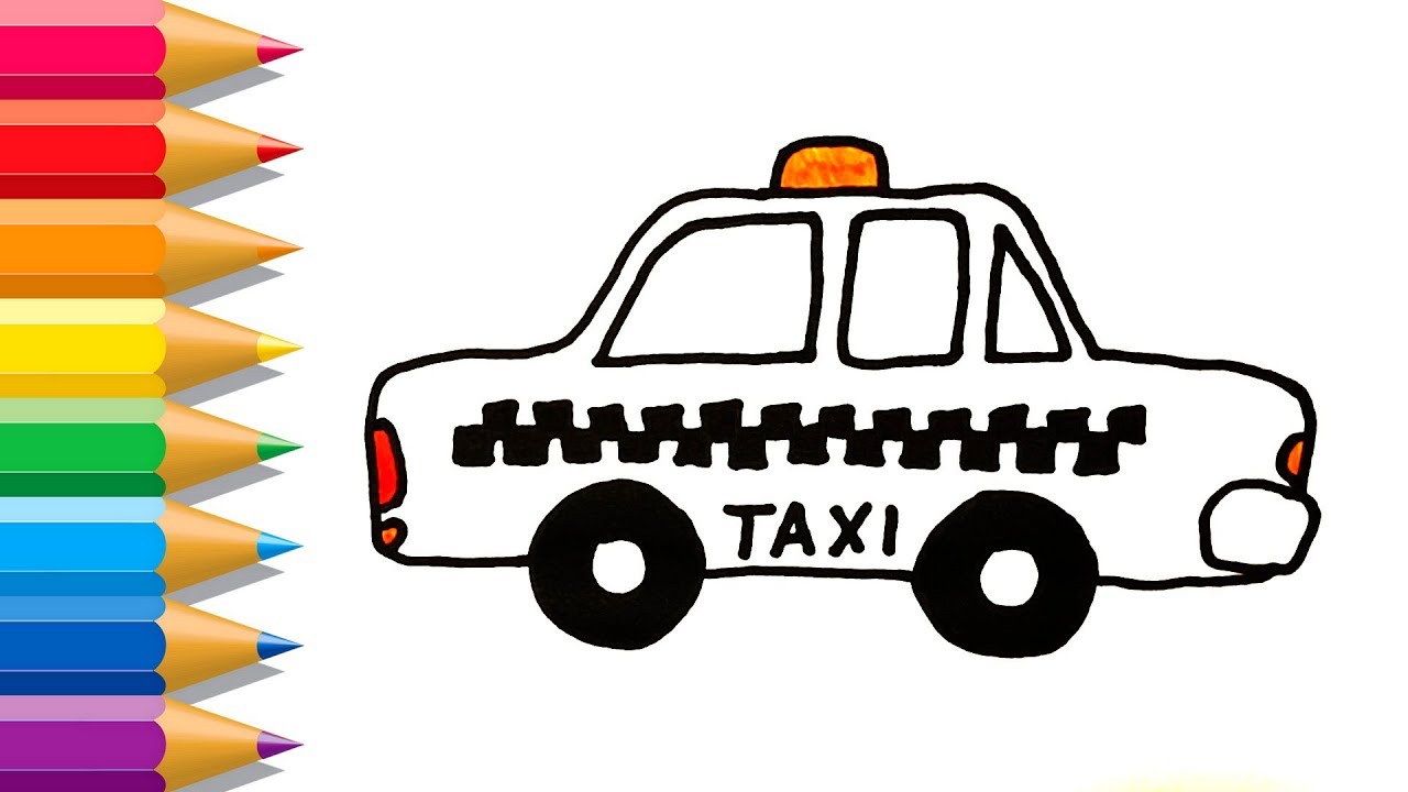 The best free Taxi drawing images. Download from 140 free drawings of