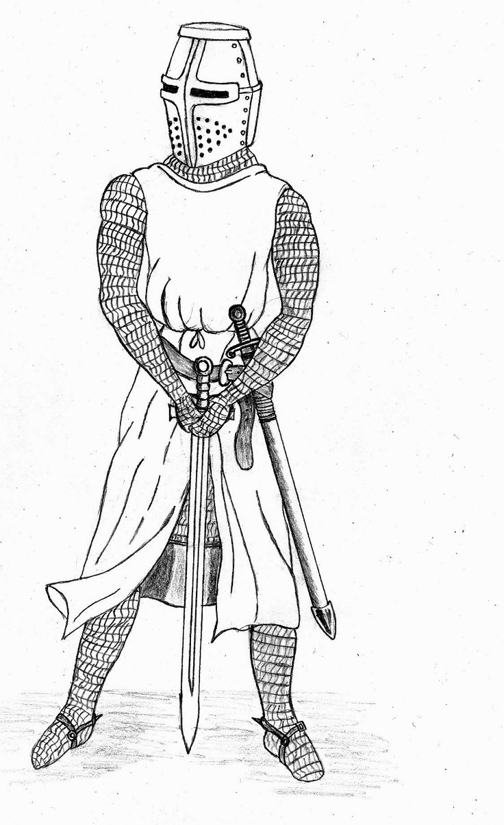 Templar Knight Drawing at GetDrawings Free download
