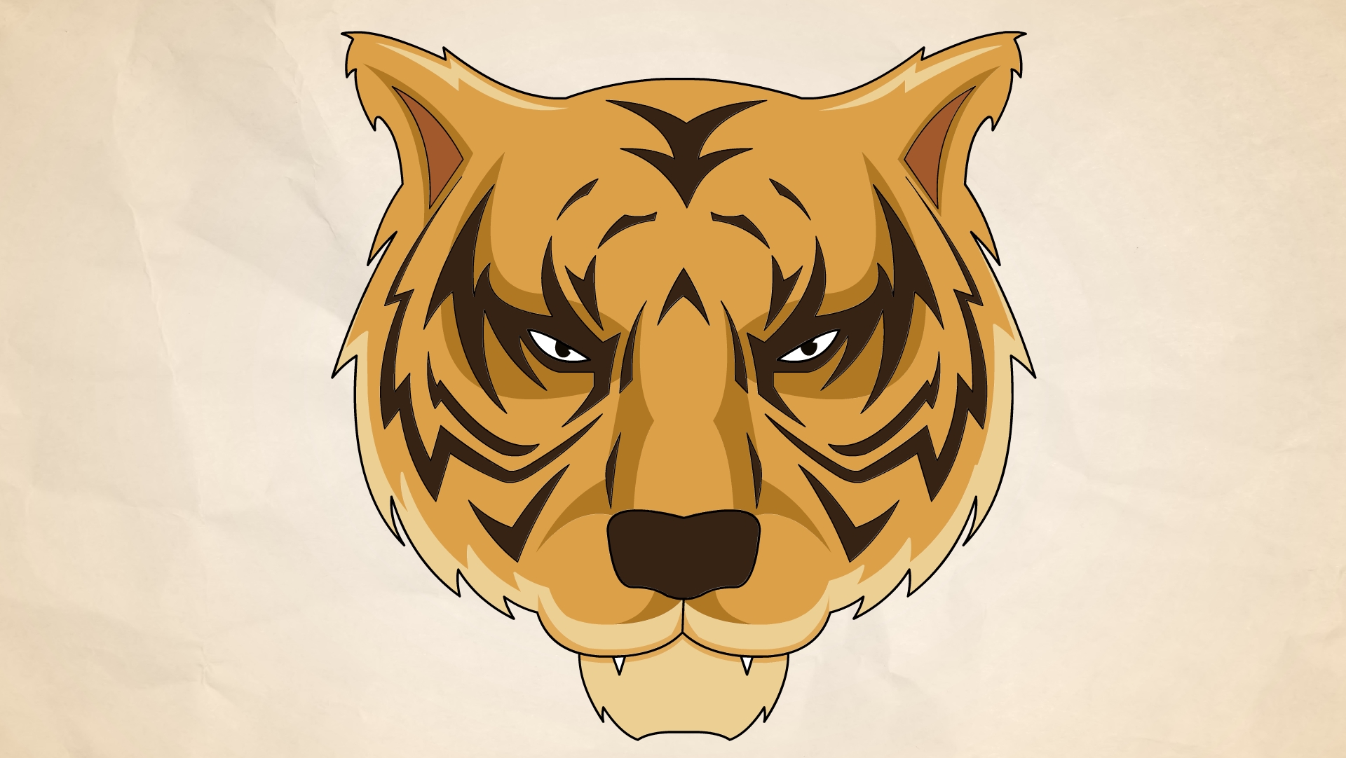 Tiger Drawing Easy at GetDrawings Free download