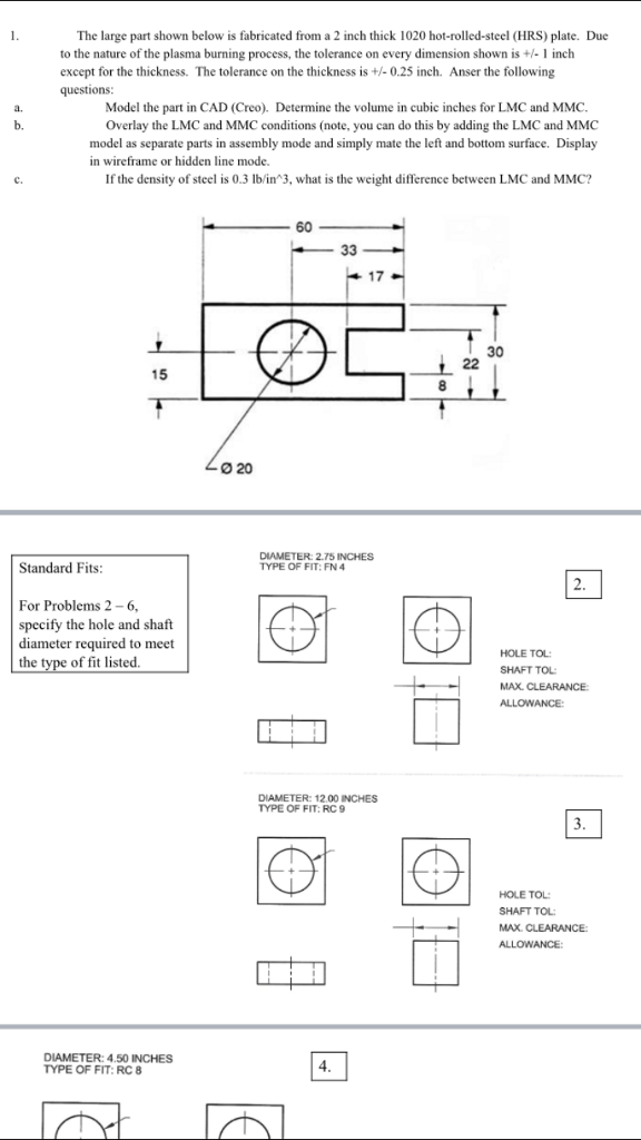 Types Of Tolerance In Engineering Drawing at GetDrawings Free download