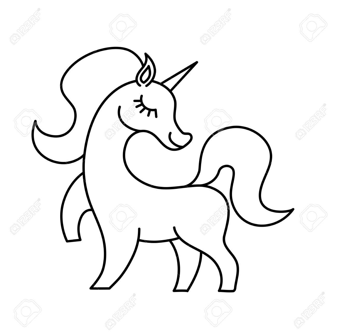 Unicorn Head Drawing Easy at GetDrawings | Free download