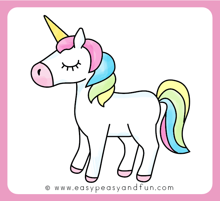 Unicorn Head Drawing Easy at GetDrawings | Free download