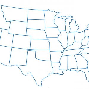 United States Outline Drawing at GetDrawings | Free download