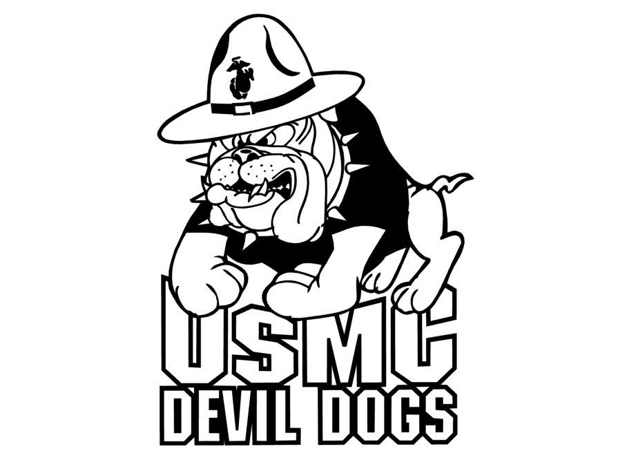Usmc Devil Dog Drawing at GetDrawings Free download