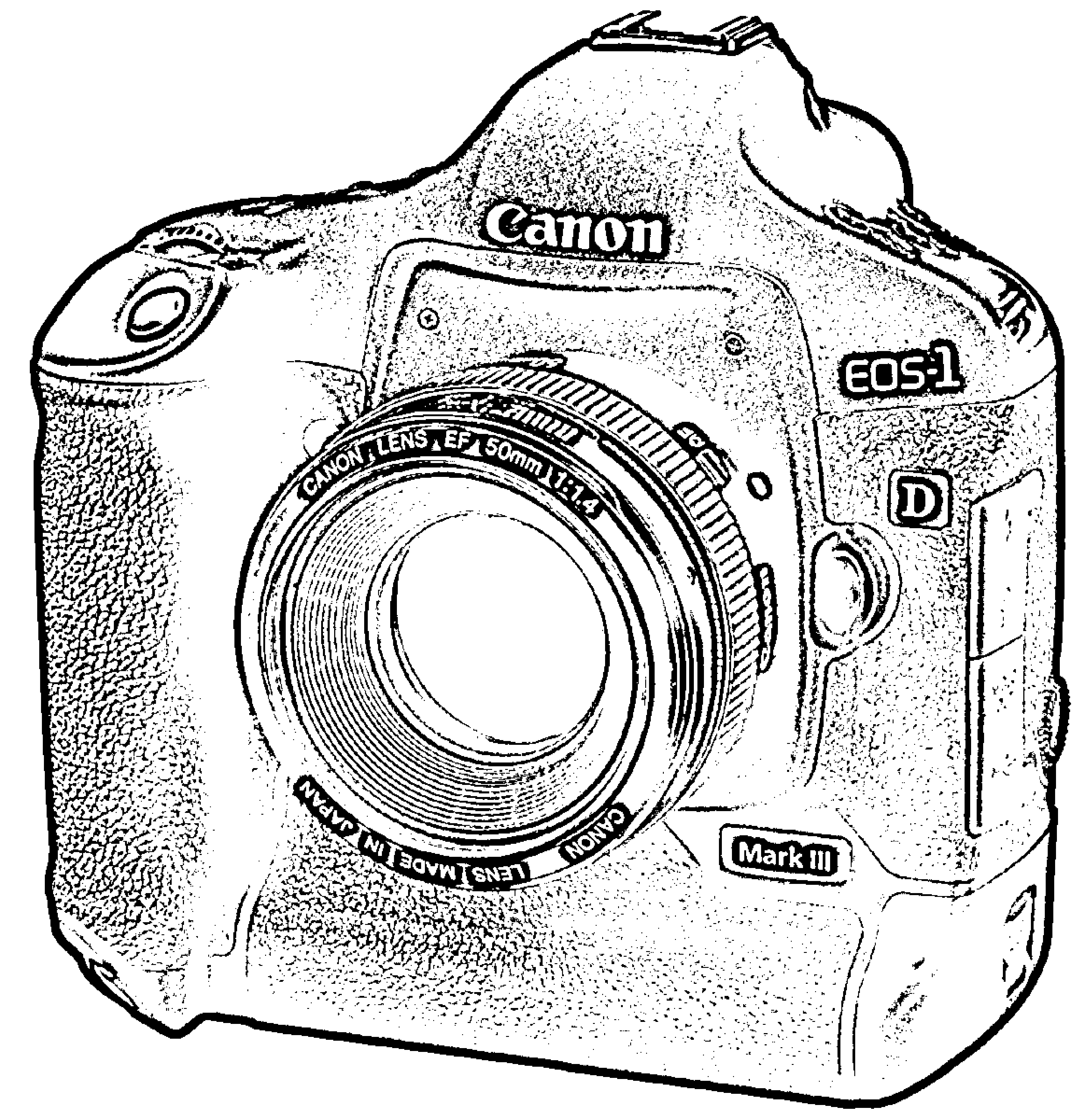 camera retro design drawings