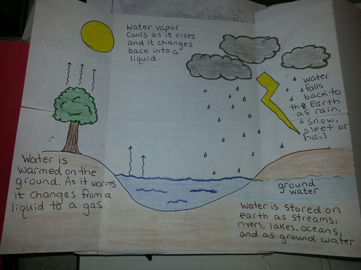 Water Cycle Drawing Assignment at GetDrawings | Free download