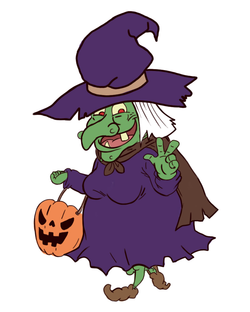 800x1000 Wealth Witch Pictures For Halloween Drawings Fun Christmas.