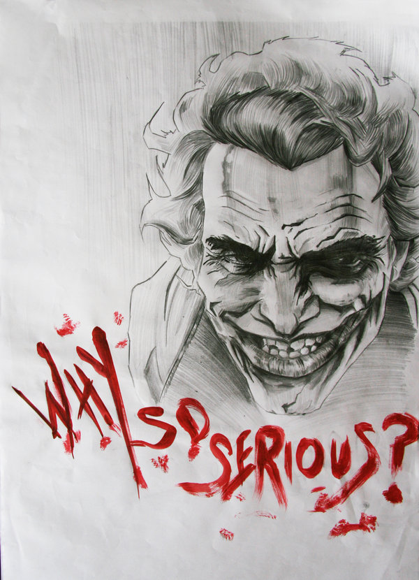 Why So Serious Joker Drawing at GetDrawings Free download