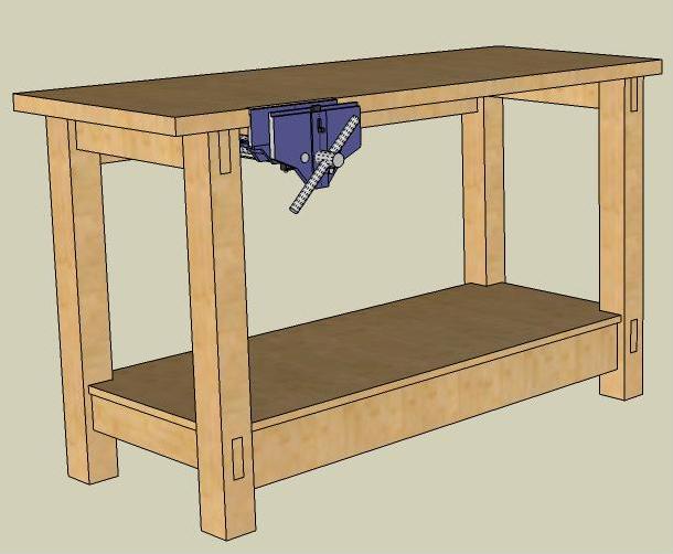 Workbench Drawing at GetDrawings Free download