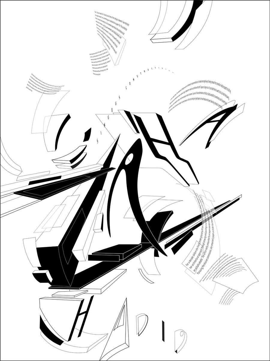 Zaha Hadid Hand Drawing at GetDrawings Free download