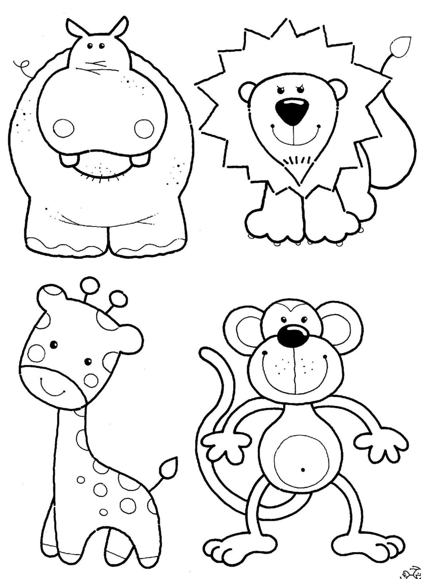 Zoo Pictures For Drawing at GetDrawings | Free download