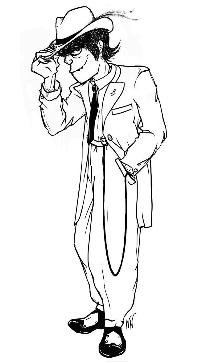 Zoot Suit Drawing at GetDrawings Free download