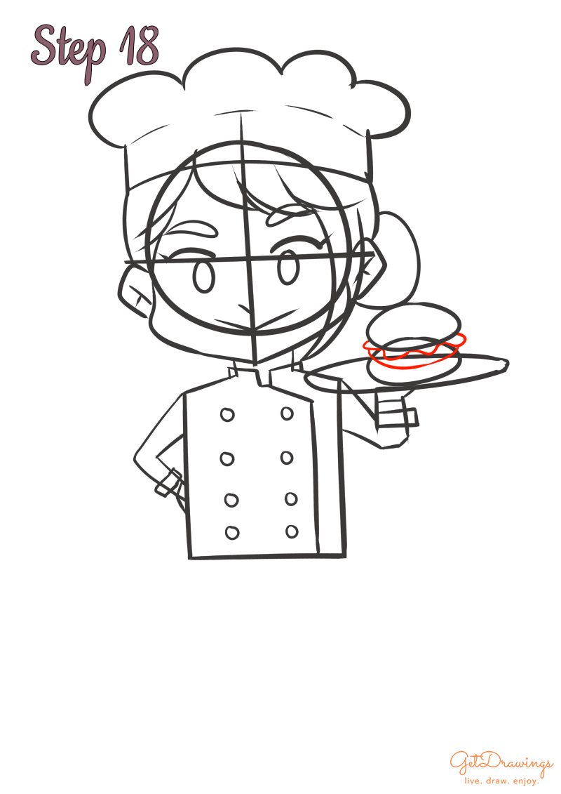 How to draw a Cook?