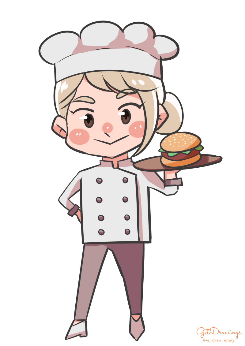How to draw a Cook?