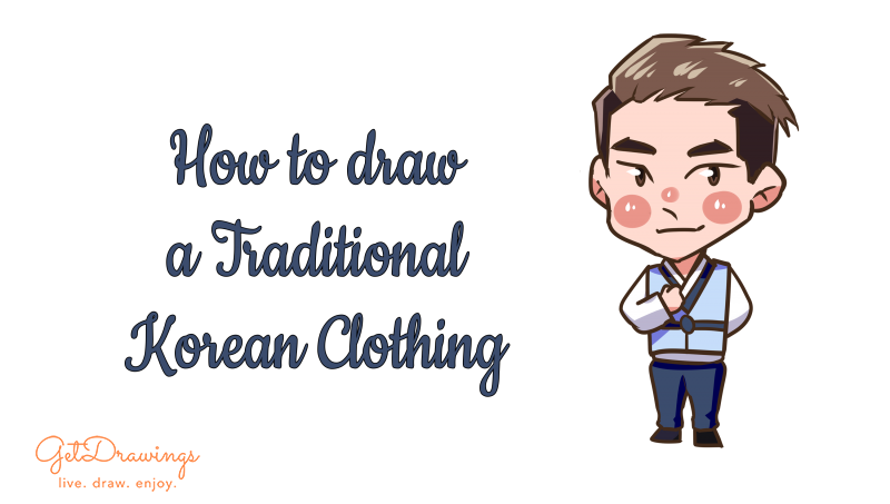 How to Draw a Traditional Korean Clothing