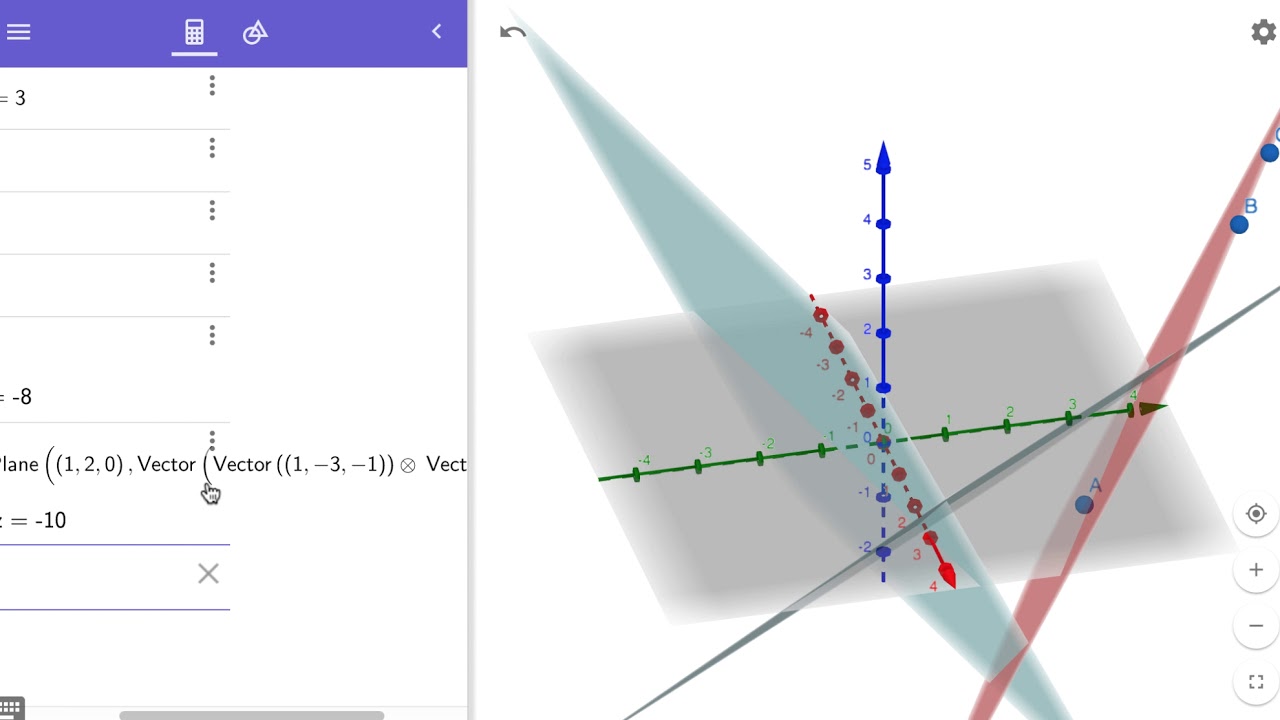 How To Graph 3d Vectors In Geogebra