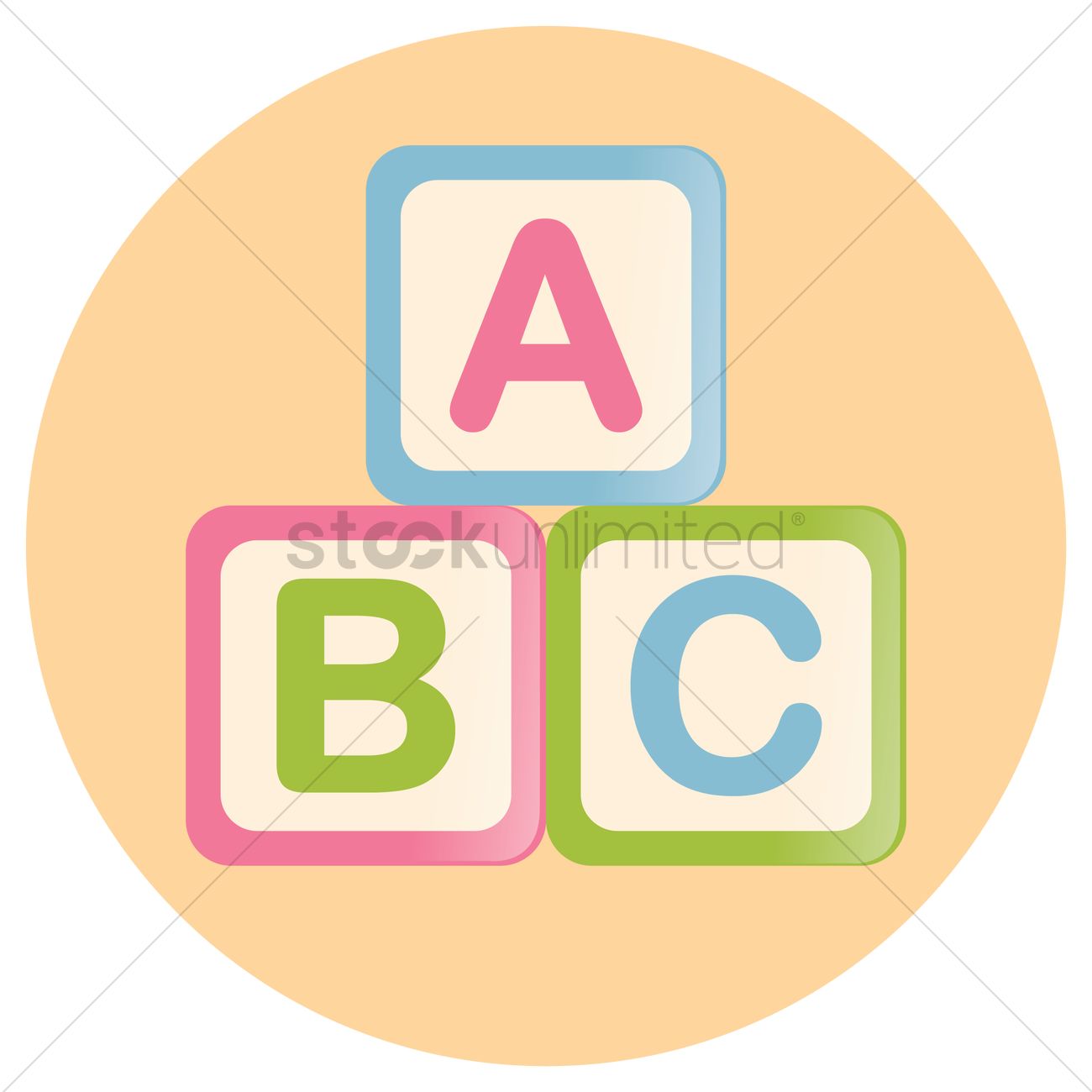 Abc Blocks Vector At GetDrawings | Free Download