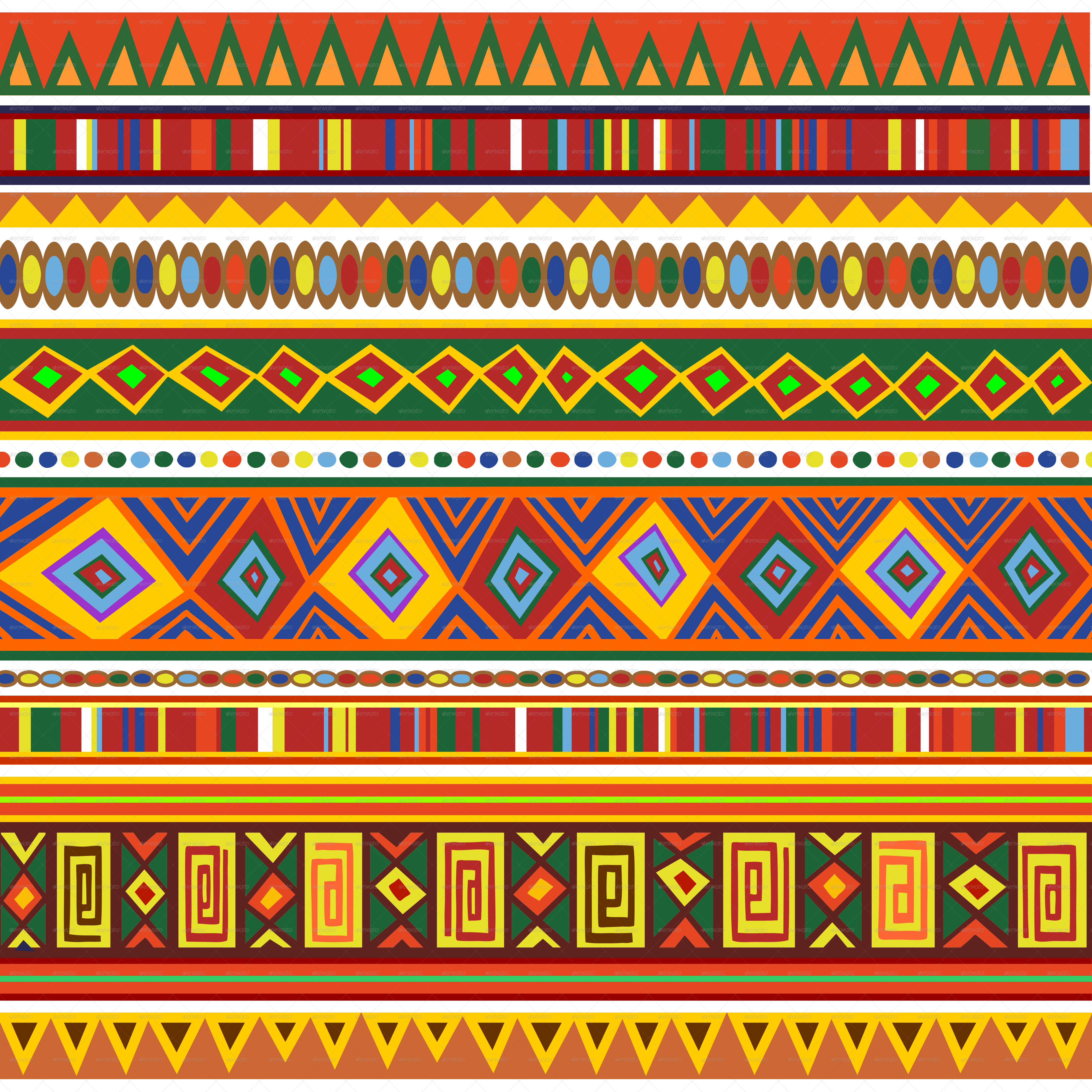 African Pattern Vector At GetDrawings Free Download