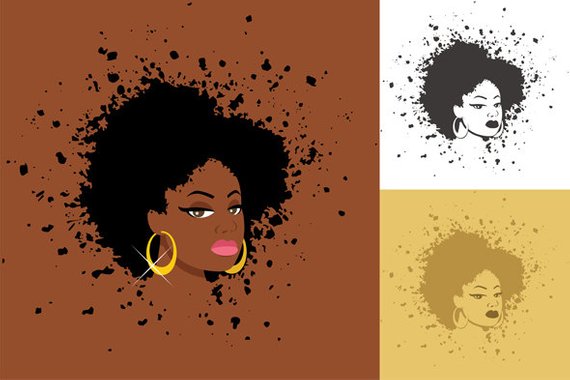 Afro Vector At Getdrawings Free Download 3322