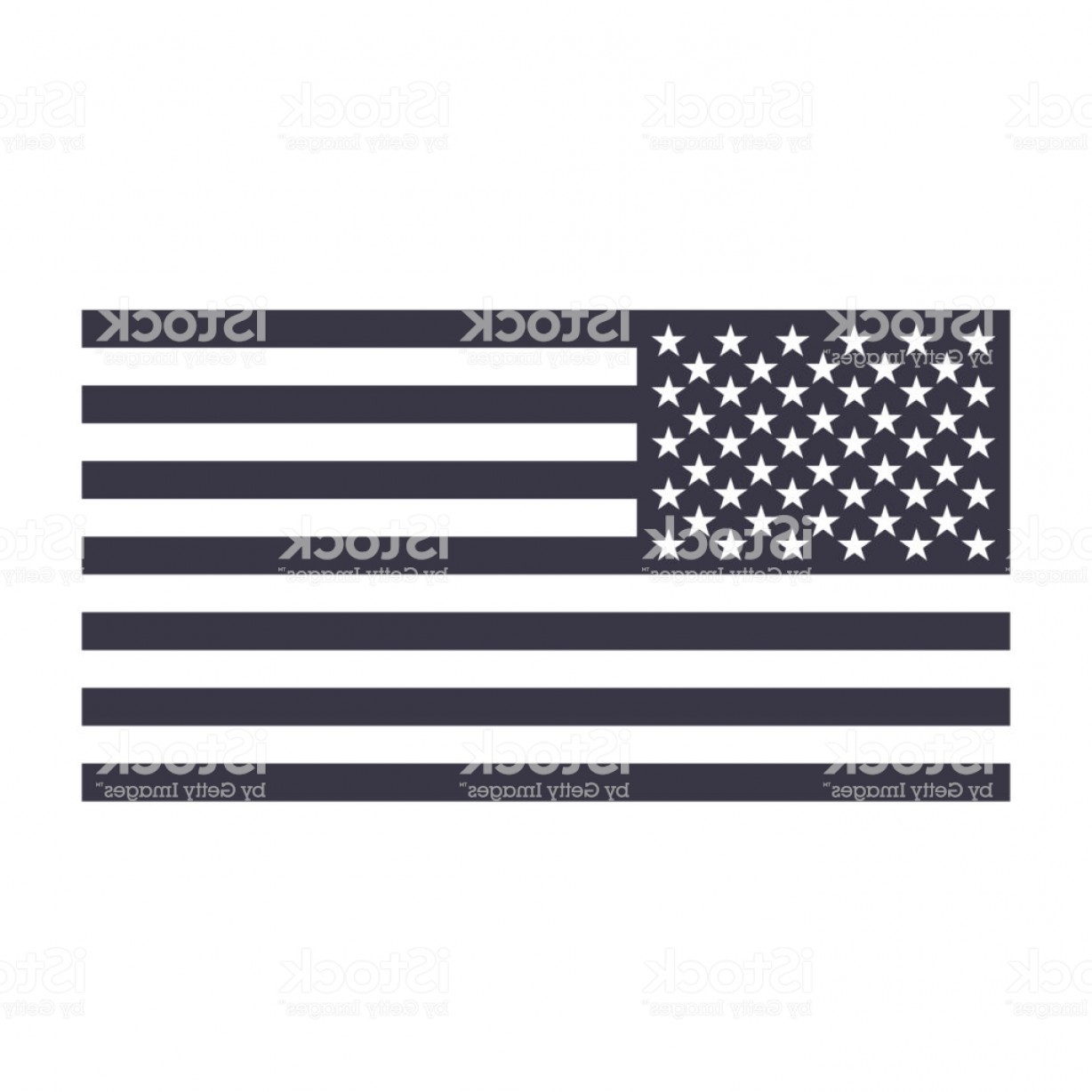 American Flag Black And White Vector at GetDrawings | Free download
