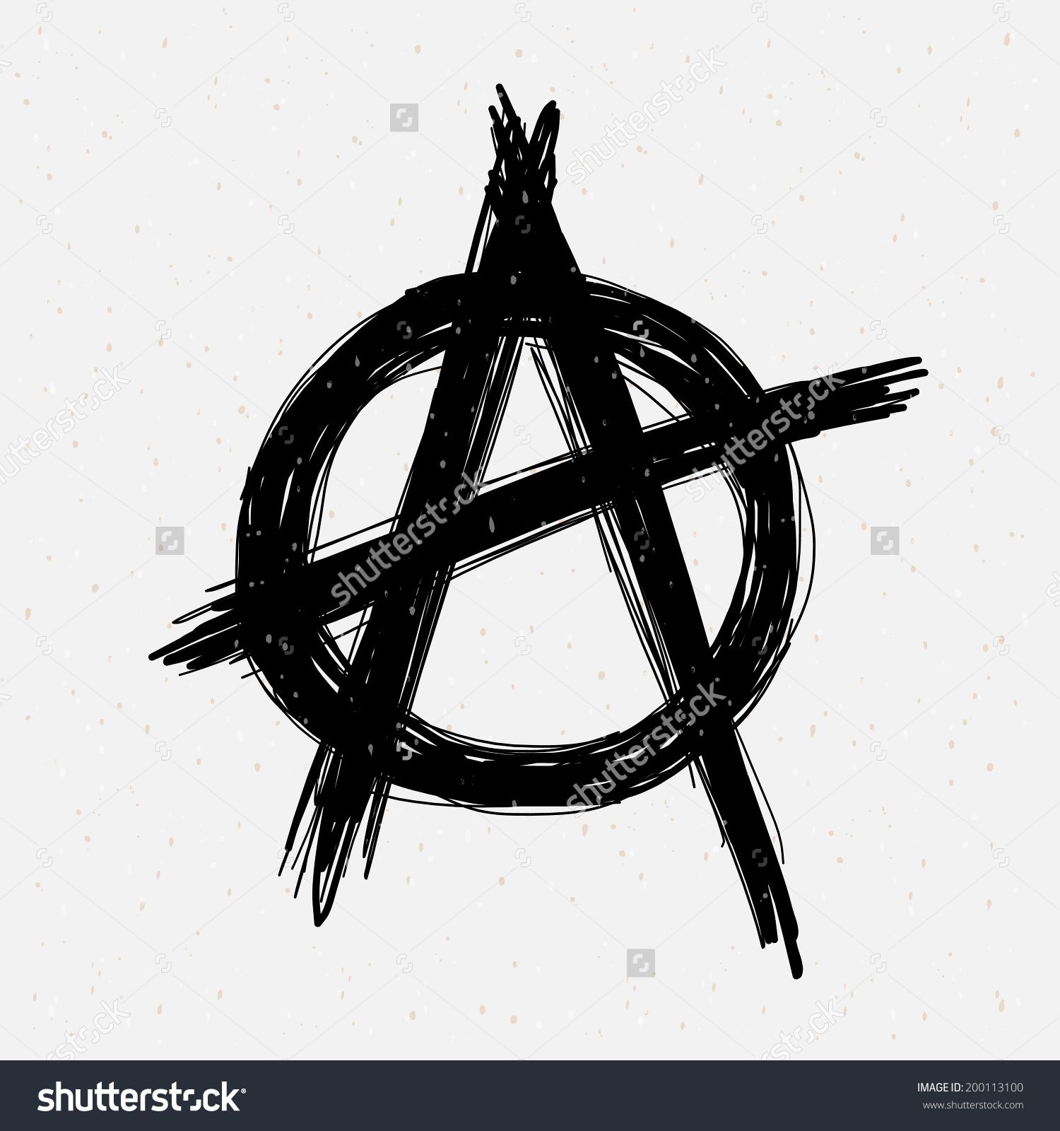 Anarchy Symbol Vector at GetDrawings Free download