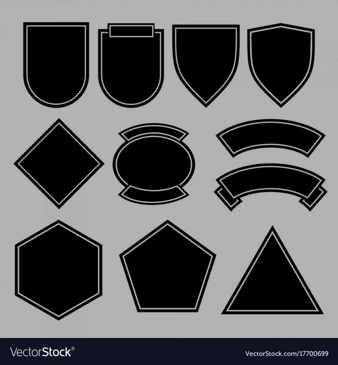 Blank Military Patch Template