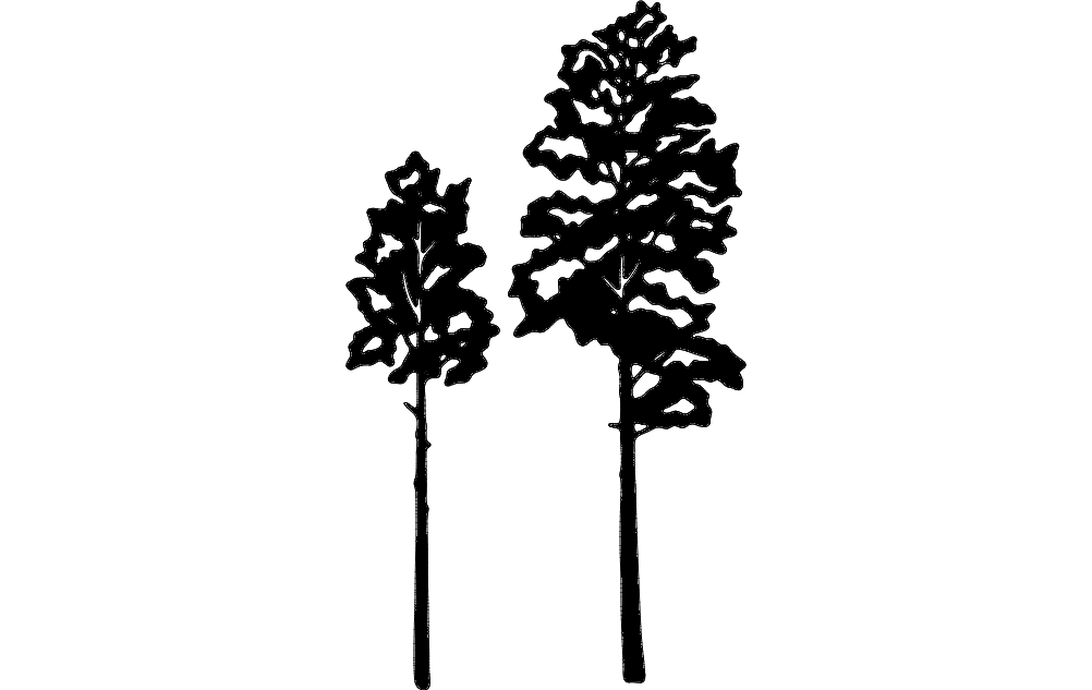 Aspen Tree Vector at GetDrawings | Free download