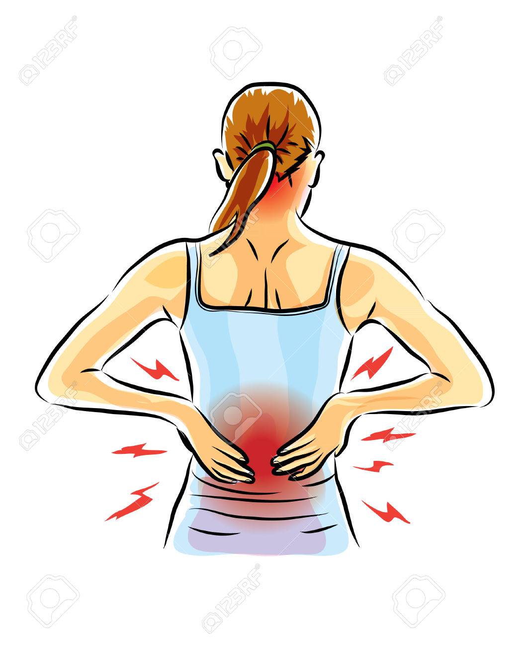 Back Pain Vector At GetDrawings | Free Download