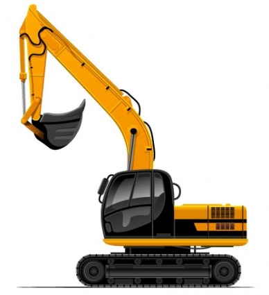 Backhoe Vector At GetDrawings | Free Download