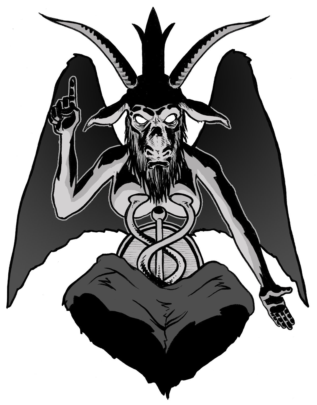 Baphomet Vector at GetDrawings Free download