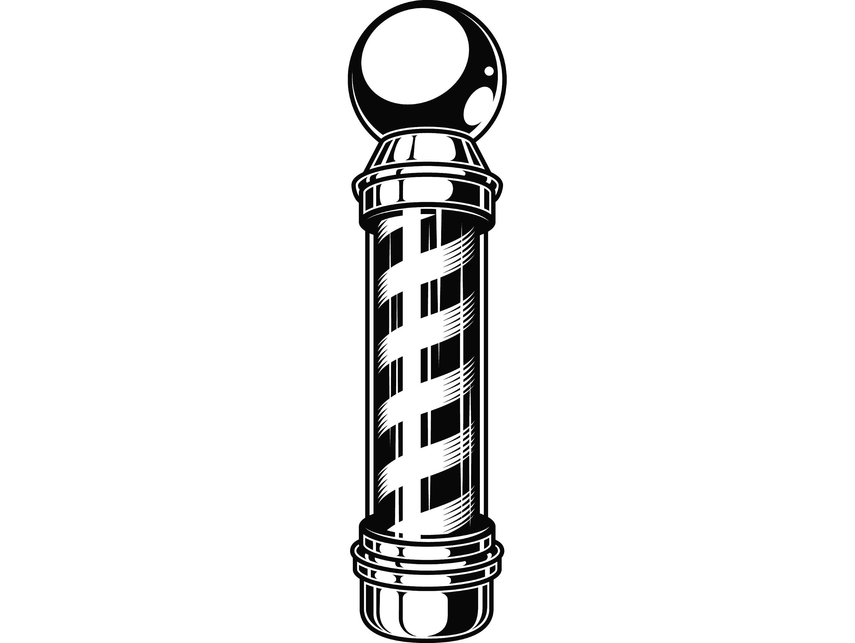 Barber Pole Vector at GetDrawings | Free download