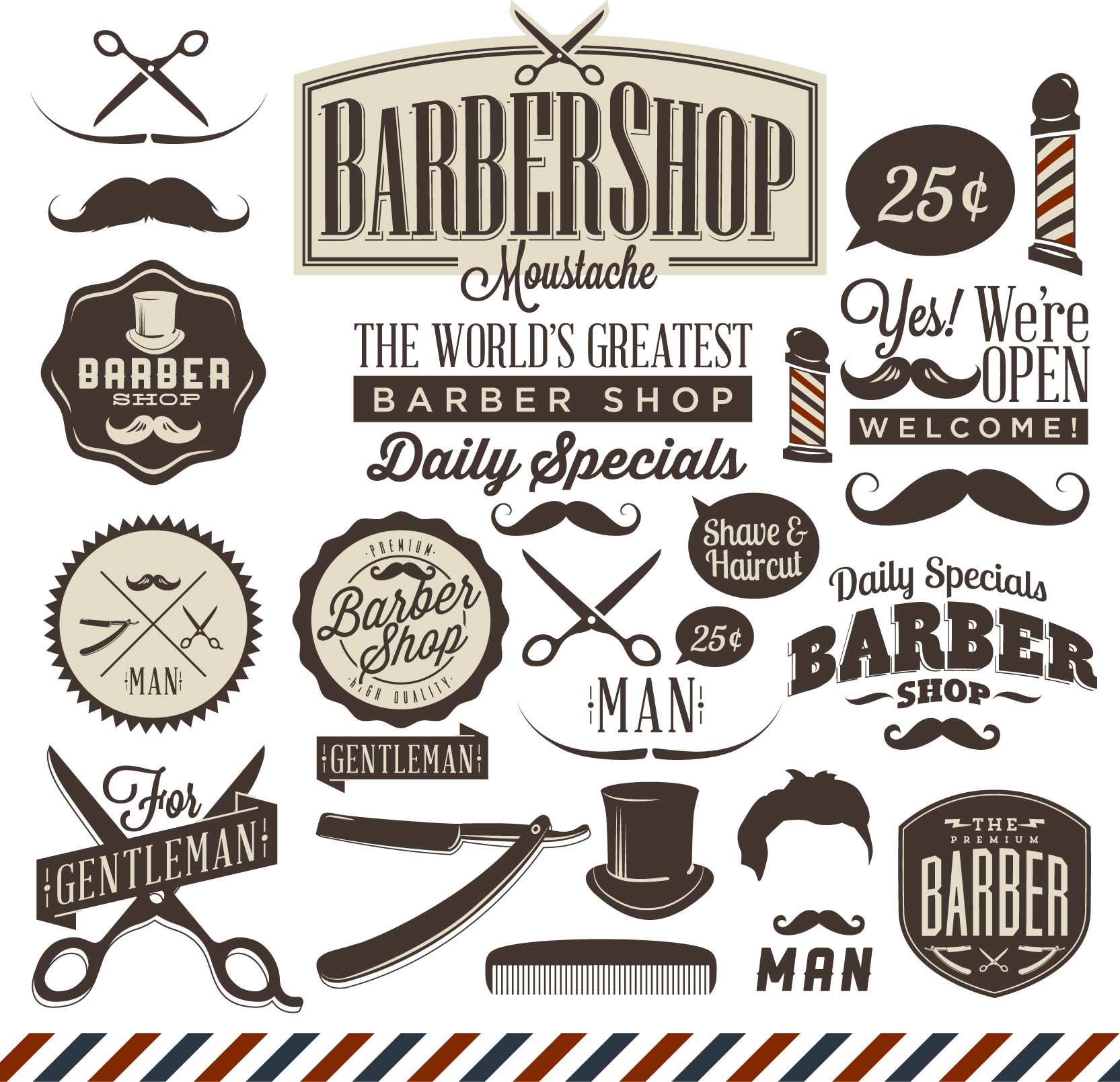 Result Images Of Barber Shop Logo Vector Png Png Image Collection