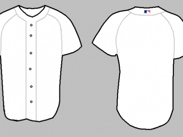 Baseball Uniform Template Vector at GetDrawings Free download