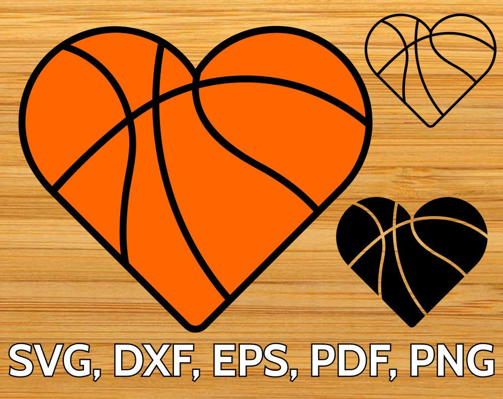 Basketball Heart Vector at GetDrawings | Free download