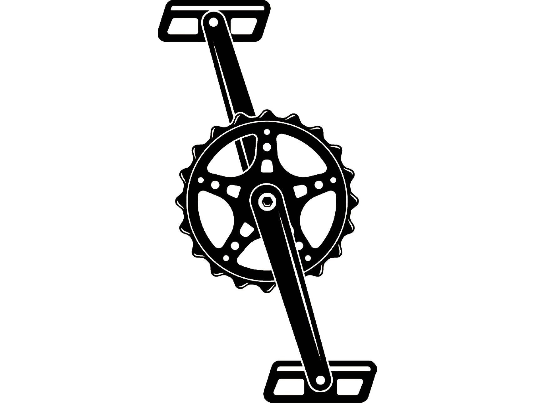 Bike Crank Vector at GetDrawings | Free download