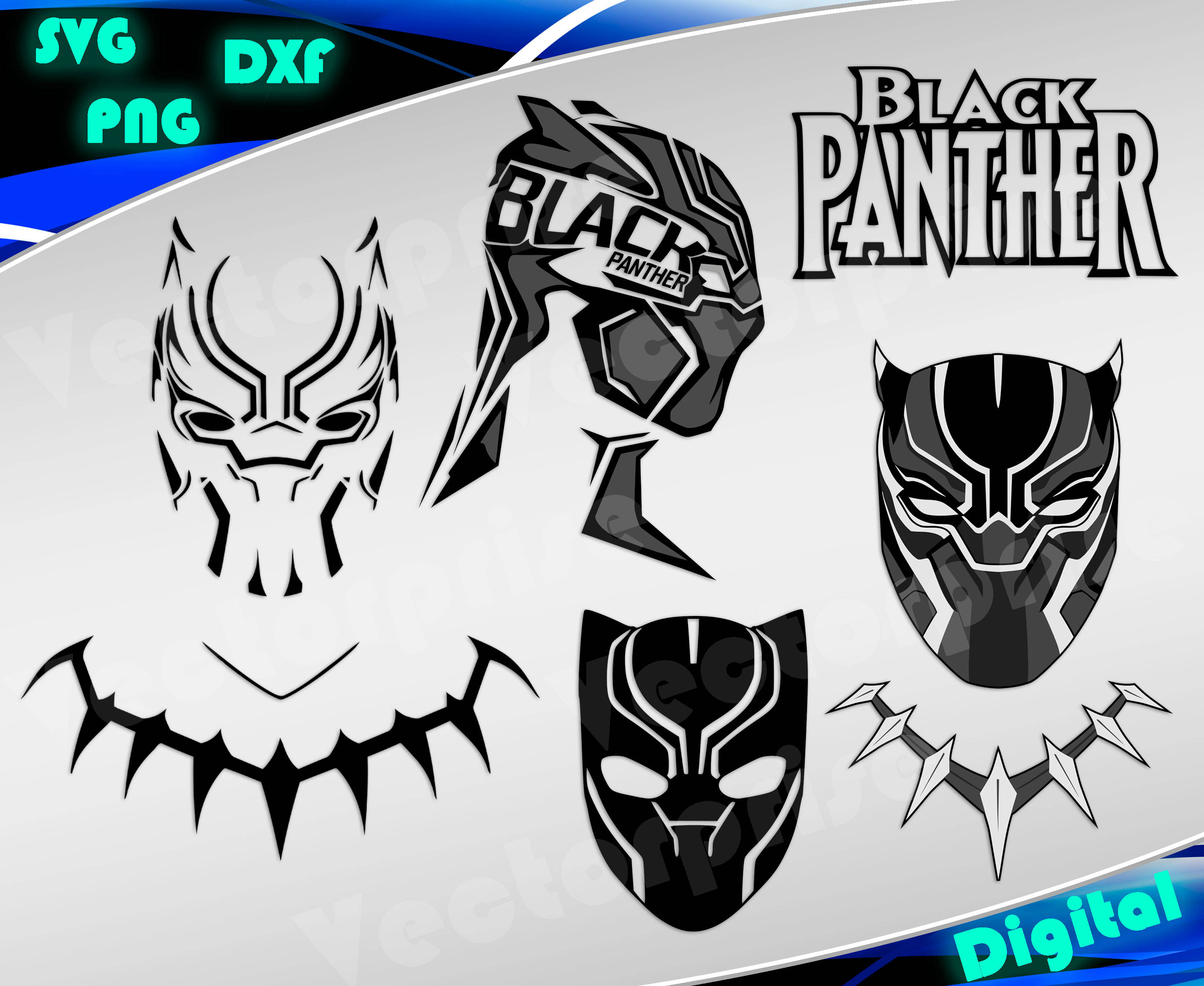 Black Panther Vector at GetDrawings | Free download