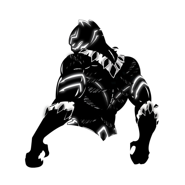 630x630 Black Panther Vector.