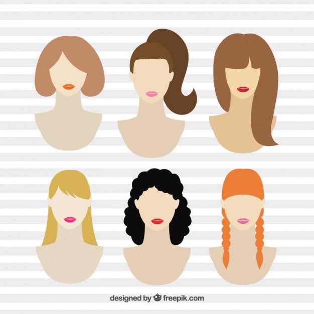 Blonde Hair Vector At GetDrawings | Free Download