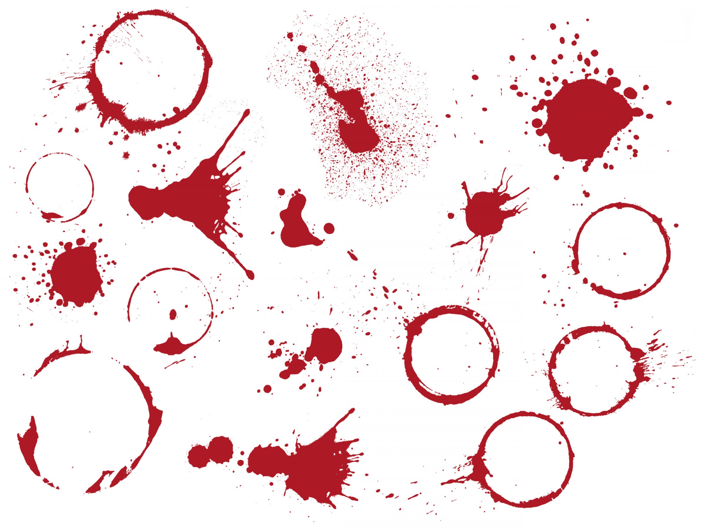 2400x1802 Free Blood Splatters Brushes Vectors Png Pictures Shapes Shopatcl...